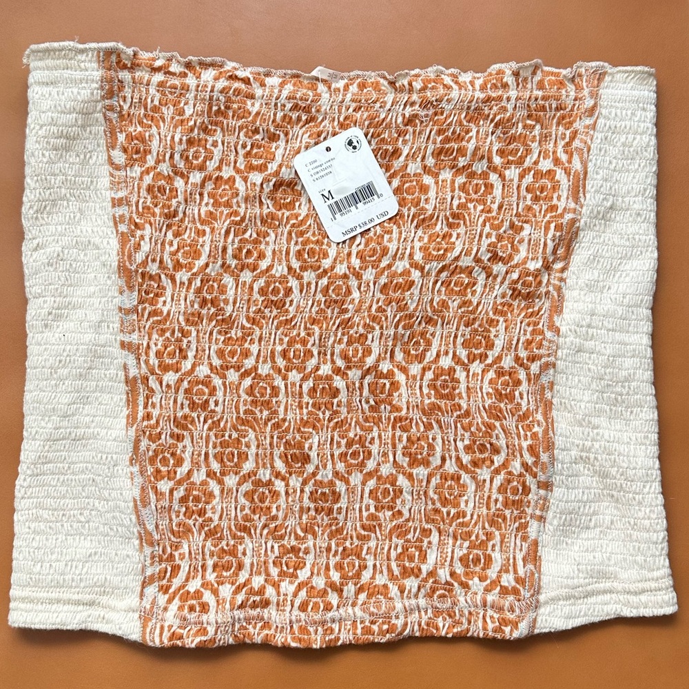 NWT Free People Cropped Tube Top